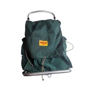 Vintage Nesco 1069 American Camper Yellow Label Aluminum Frame Backpack 979/4P